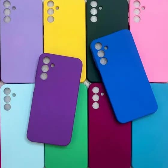 Capa para A15/M15 4G/5G Samsung Galaxy OU Capinha+Pelicula Case em Silicone com Interior Aveludado