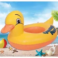 Boia Inflável Infantil formato Pato 80cm - Verão Diversão
