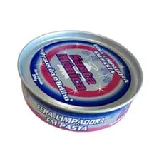 Cera Limpadora Automotiva Santa Monica 200g Pasta Brilho Intenso Proteção Alta Durabilidade Carro Moto Caminhão Barco