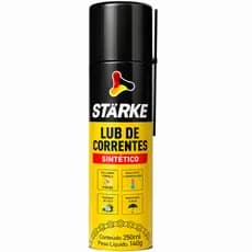 Lubrificante para Corrente Starke 100% Sintético Spray 250ml Alta Proteção e Durabilidade