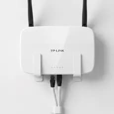 Suporte Roteador Parede TP-LINK Sem Furo Fita Dupla Face Universal Organizador WiFi Modem Repetidor