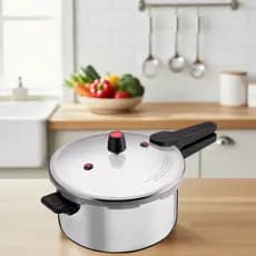 Panela de Pressão 7 Litros Fechamento Externo Culinária Cozinha Cozimento Rápido Segurança Alumínio Cozinhar Alimentos