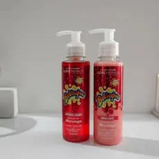 Kit Bubbaglow Morango Sabonete Liquido + Hidratante 2 Peças