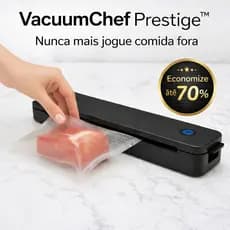 Seladora A Vacuo De Alimentos Doméstica Hermética 110V Máquina De Embalar  Vácuo Compacta Cozinha
