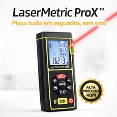 Medidor De Distância A Laser 40m Profissional Digital Trena Laser Com Nível Cálculo De Área E Volume