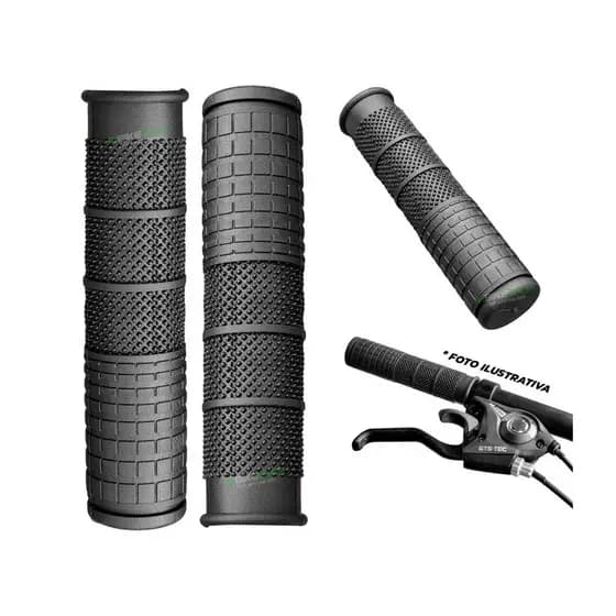 Kit com 300 Manoplas Punho Luva Bike Wester Diplomata Preta