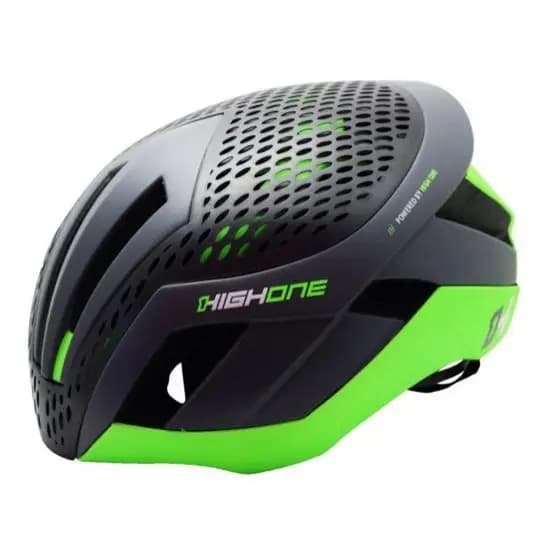 Capacete Bike Mtb Pro-space High One - Cinza Verde