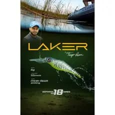 Isca Artificial Laker 55 Lori Fishing Meia Água Sinking 6 Gramas 5,5cm By Tiago Papan