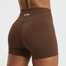 Short Legging Fitness Feminino Cintura Alta Sem Tranparencia Academia Basico 2026 Lancamento