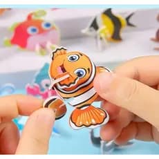 3 unidades Quebra cabeça infantil mini presente festa