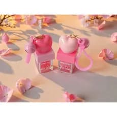 Mini Lip gloss chaveiro presente rosa- Sarah's Beauty