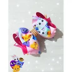 Laço Bolofofos/Bolofofos/ Laço Personalizado / Laço temático / Laço infantil / Laço de cabelo / Laços