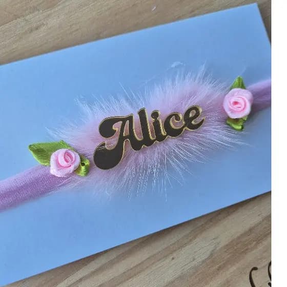 Laço bebe frufru de luxo ,saída maternidade com nome, personalizado  recém nascido, lacinhos bebe , faixinha.