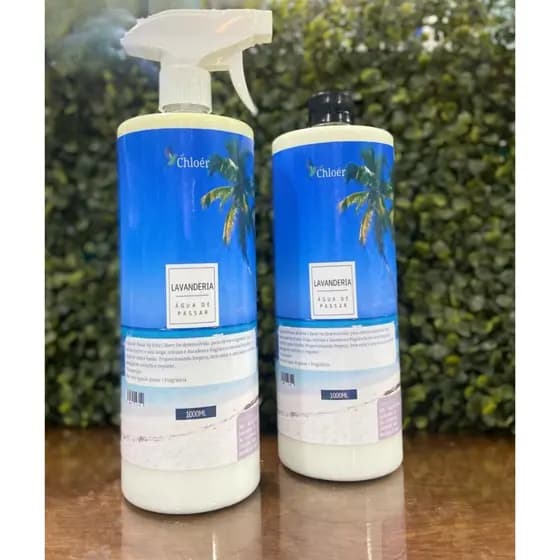 Agua de Passar Renovador de Lençóis - Lavanderia 1Litro e 500ML