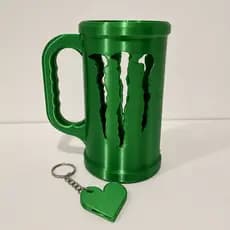 SUPORTE PARA LATA MONSTER + ABRIDOR DE LATA DE BRINDE