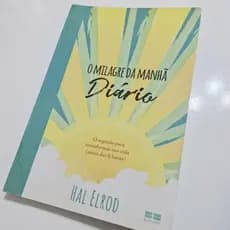 Livro Milagre da Manhã Diário - usado