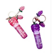 Gloss labial uva com chaveiro
