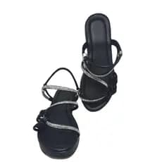 Sandália Papete Birken Brilho Moda Luxo