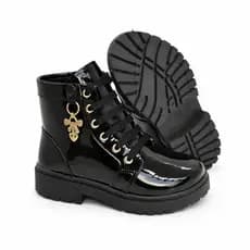 Bota Coturno Infantil Feminina Menina Blogueirinha