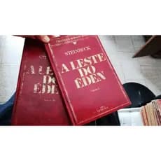 A leste do éden - Vol. 1 e 2 - Steinbeck - Coleção completa - 322 pags.