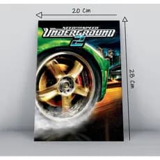 placas decorativas need for speed undergound 2 - game nostalgia ps2 - placas decorativas MDF