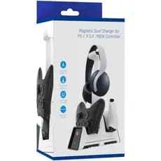Base de Carregamento Dual JYS P/ Controle PS4 PS5 Xbox Series Xbox One S|X Elite Switch Pro Controller