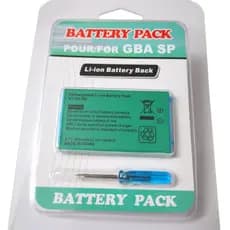 Bat para Gameboy Advance Sp GBA SP 850 mah
