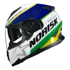 Capacete Norisk Soul FF302 Grand Prix Brazil Brasil Alemanha