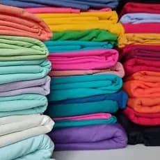 Retalho de Meia Malha Lisa 100% Algodão Fio 30/1 Penteado - Com rendimento de 3 a 3,5 m/kg em 1 kg.