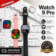 Smartwatch W29 Pro Inteligente Bluetooth Tela HD Chamadas Notificações Esportivo Android iOS