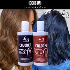 Shampoo Escurecedor De Cabelos Castanhos Pretos Grisalhos Brancos Cor Intensa Protege a Cor dos Fios