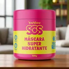 Máscara Super Hidratante Capilar SOS Hidratação YouShine 500g Tratamento Profundo Super Resultado