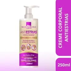Creme AntiEstrias Removedor de Estrias Flacidez 250g com Colágeno e Elastina Ação Rápida