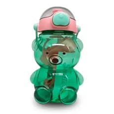 Garrafa Urso plástico Transparente Bear Infantil com Alça 1 L
