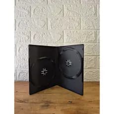 Capa Dupla para Dvd (Preta)