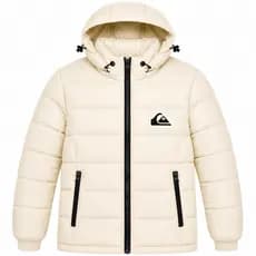 Jaqueta Bobojaco Masculina Quiksilver Inverno Capuz Estilosa Frio Peluciada