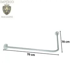 Provador de canto 70x70 - Otimize o espaço da sua loja com esse modelo versátil