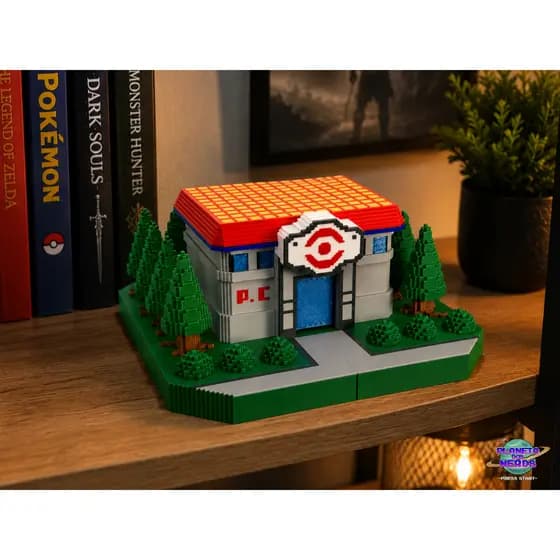 Centro Pokemon / Diorama / Maquete / Colecionável Pokémon Geek