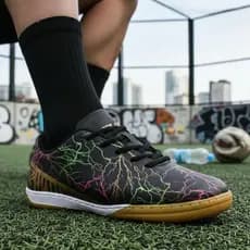 Chuteira infantil futsal menino criança futebol quadra original lançamento envio full 26 ao 35