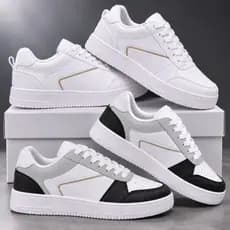 tenis feminino casual kit 2 pares Casual Clássico Neutro estilo social envio full