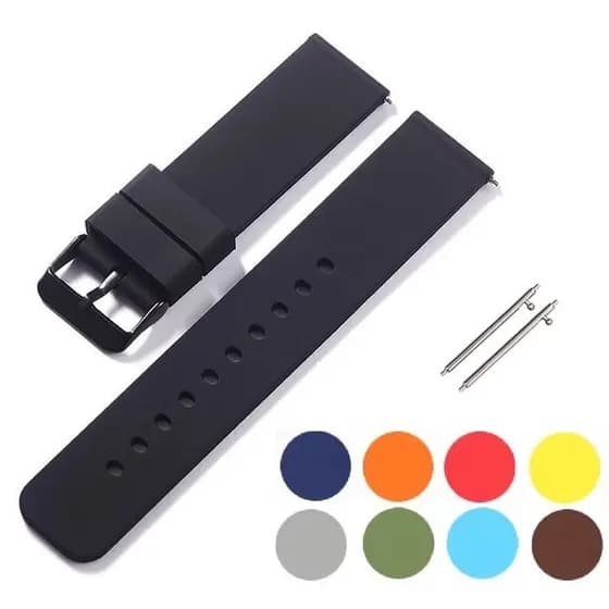 Pulseira Poolsy Silicone  Move Compatível  Rs4 Plus Ls11, Solar Ls02