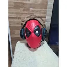 Cabeça Deadpool Suporte para fones de ouvido headset headphone