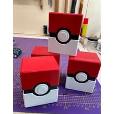 Caixa para Guardar Cartas Pokémon Deck Cards Case Box