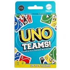 Jogo de Cartas Uno Teams - Diversão em Equipe MATTEL ORIGINAL !!