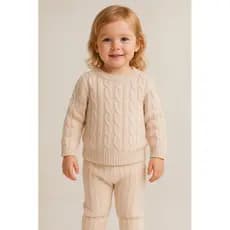 conjunto de menina, conjunto de tricô infantil, roupa de menina, roupa infantil, moda infantil, moda blogueirinha