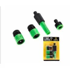 Kit Conjunto Bocal Para Mangueira Com 4 Peças Jardinagem - PMA-12 - 100% Garantido