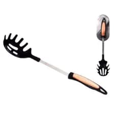 Colher Pegador para Massas Macarrão 36x7cm - KC-10 - 100% Garantido