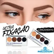 Kit Sombra Para Sobrancelhas + Primer PhálleBeauty