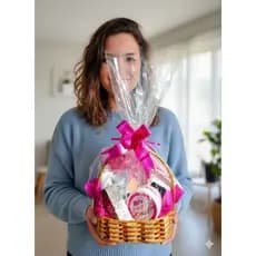Cesta de Cosmético para presente e lembrancinha
