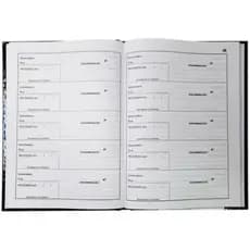 Livro de Protocolo de Correspondência 100 folhas 1/4 Capa Dura Tamoio